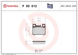 Brembo P 50 012