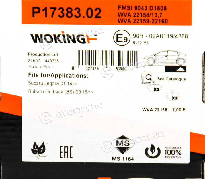 Woking P17383.02