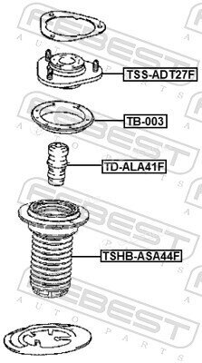 Febest TSHB-ASA44F