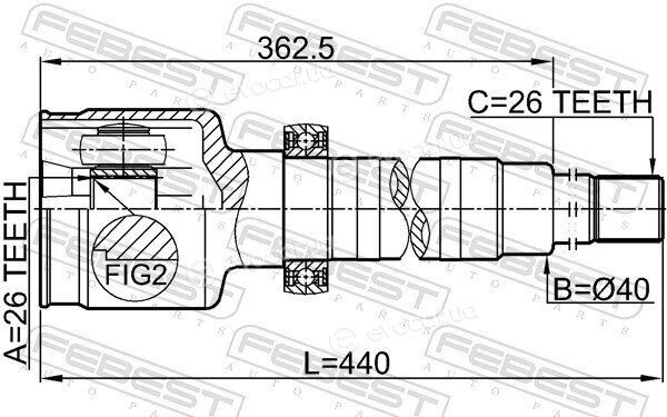 Febest 2111-FY26RH