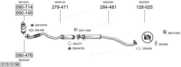 Bosal SYS15196