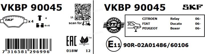 SKF VKBP 90045