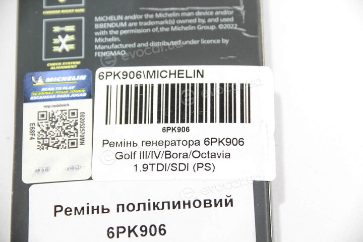 Michelin 6PK906