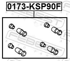Febest 0173-KSP90F
