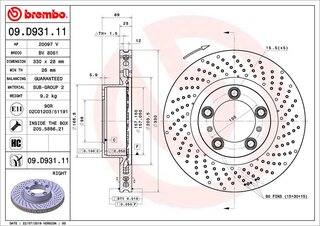 Brembo 09.D931.11