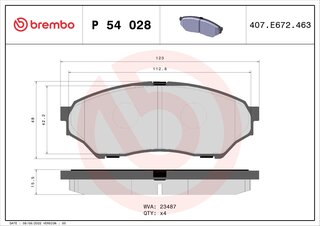 Brembo P 54 028