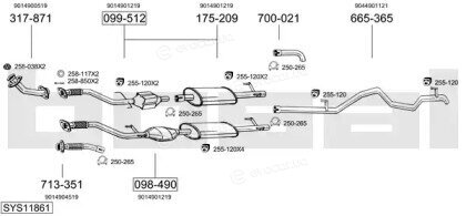 Bosal SYS11861