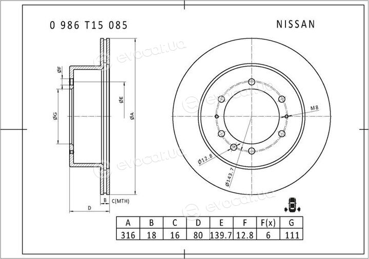 Bosch 1 987 435 585