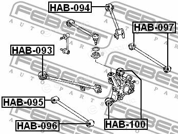 Febest HAB-100