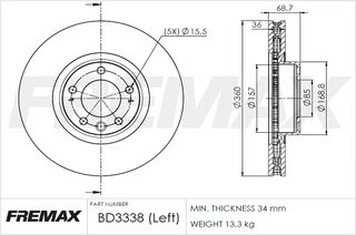 Fremax BD-3338