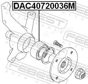 Febest DAC40720036M