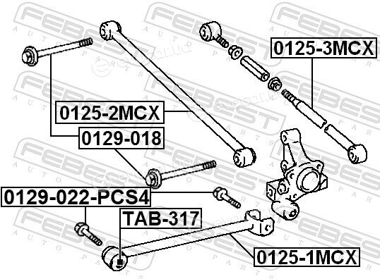 Febest 0129-022-PCS4