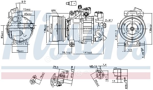 Nissens 890551