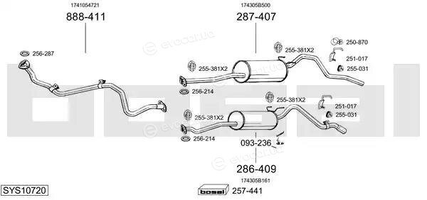 Bosal SYS10720