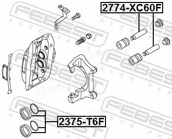 Febest 2375-T6F