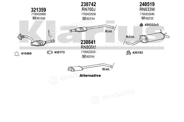 Klarius 720990E