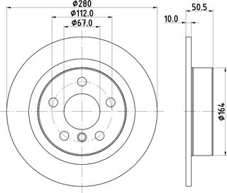 Hella Pagid 8DD 355 122-661