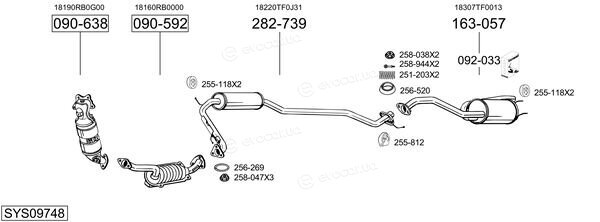 Bosal SYS09748