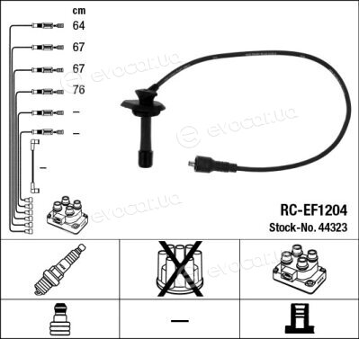 NGK / NTK RC-EF1204