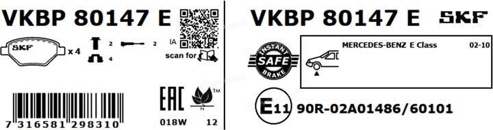 SKF VKBP 80147 E