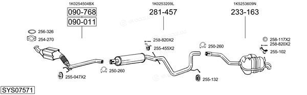 Bosal SYS07571