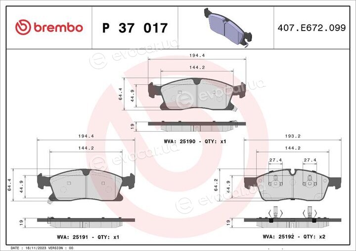 Brembo P 37 017