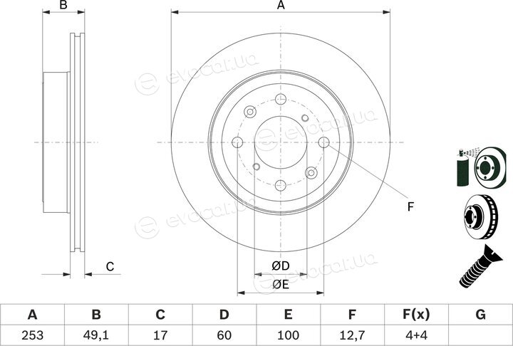 Bosch 0 986 479 E75