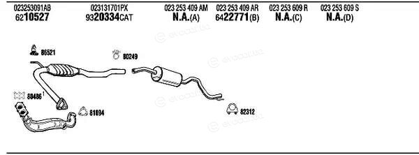 Walker / Fonos VW72309