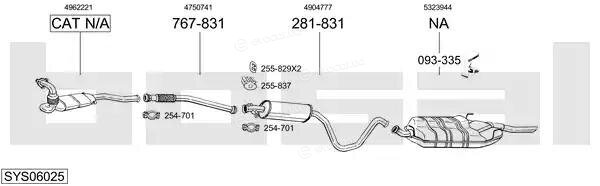 Bosal SYS06025