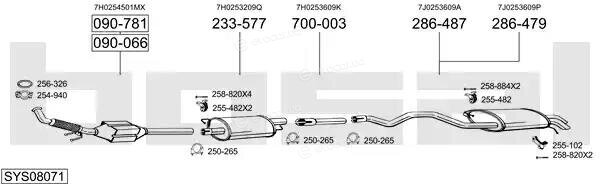 Bosal SYS08071