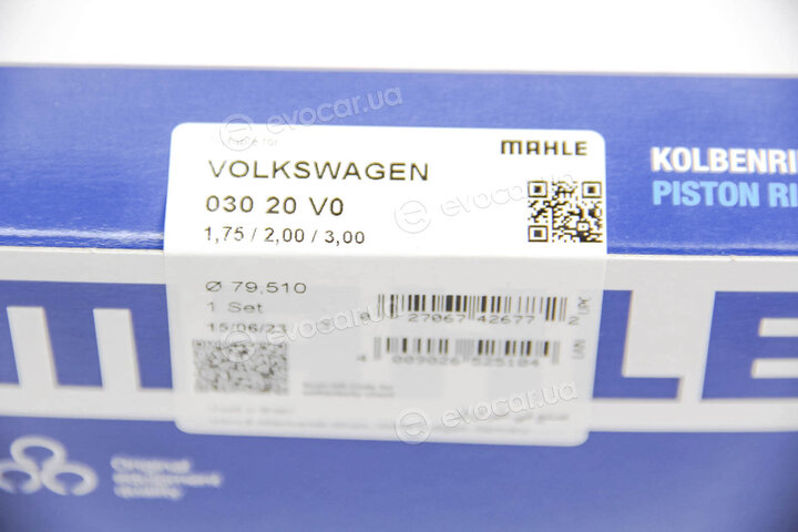 Mahle 030 20 V0
