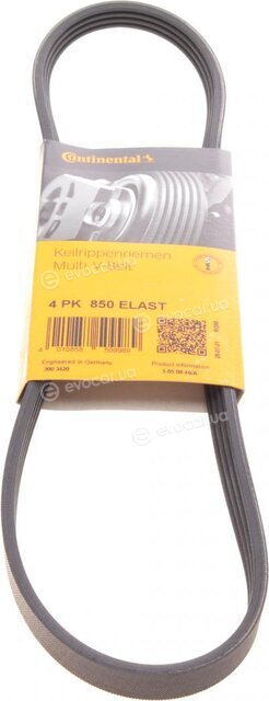 Continental / Contitech 4PK850 ELAST