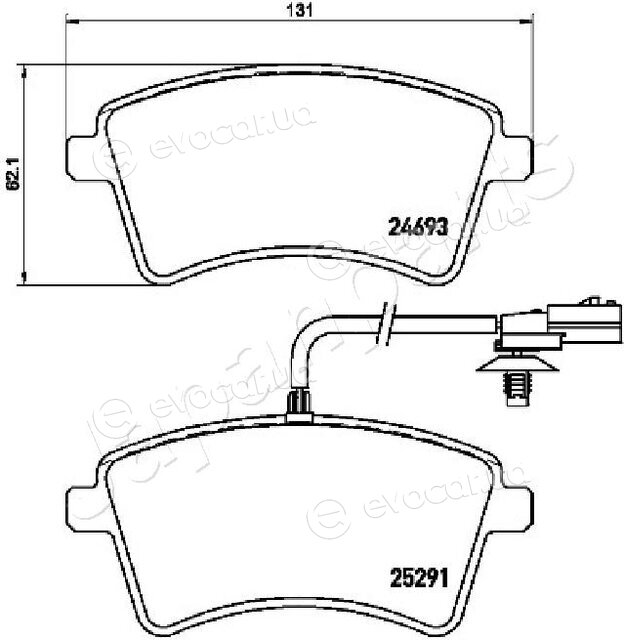 Japanparts PA-0721AF