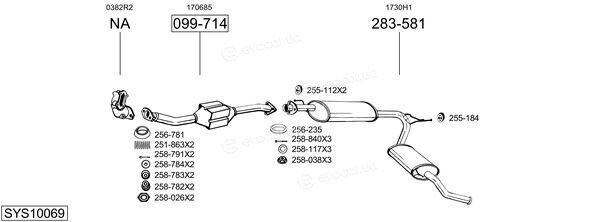 Bosal SYS10069