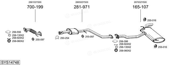 Bosal SYS14748