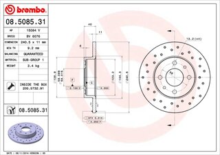 Brembo 08.5085.31