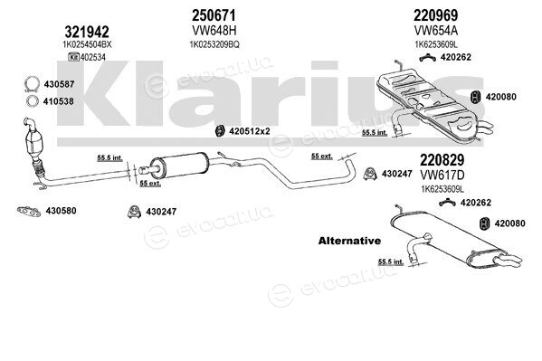 Klarius 931131E