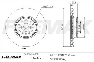 Fremax BD-6077