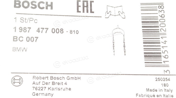 Bosch 1 987 477 008