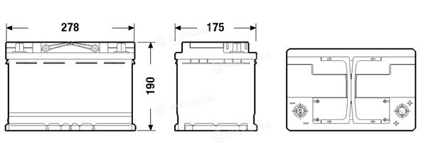 Exide EK700