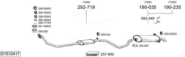 Bosal SYS10417