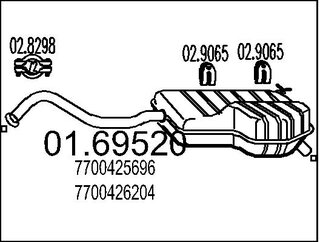 MTS 01.69520