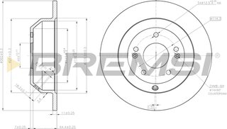 Bremsi CD7873S