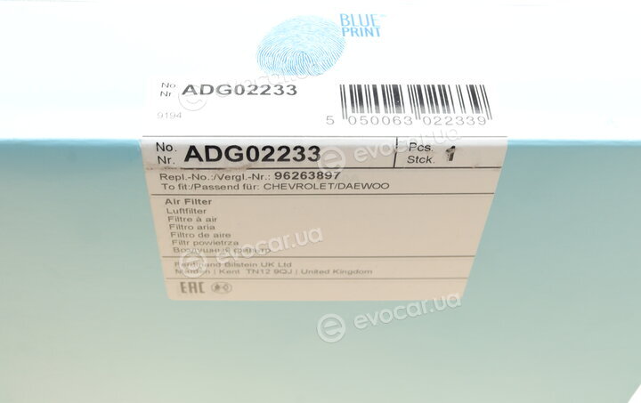 Blue Print ADG02233