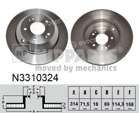 Nipparts N3310324