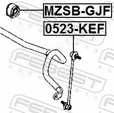 Febest MZSB-GJF