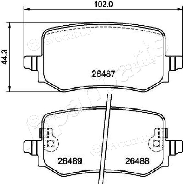 Japanparts PP-H14AF