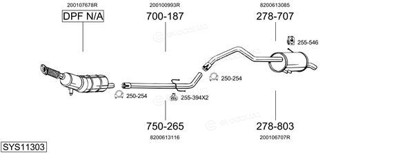 Bosal SYS11303