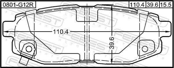 Febest 0801-G12R
