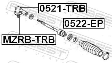 Febest 0521-TRB